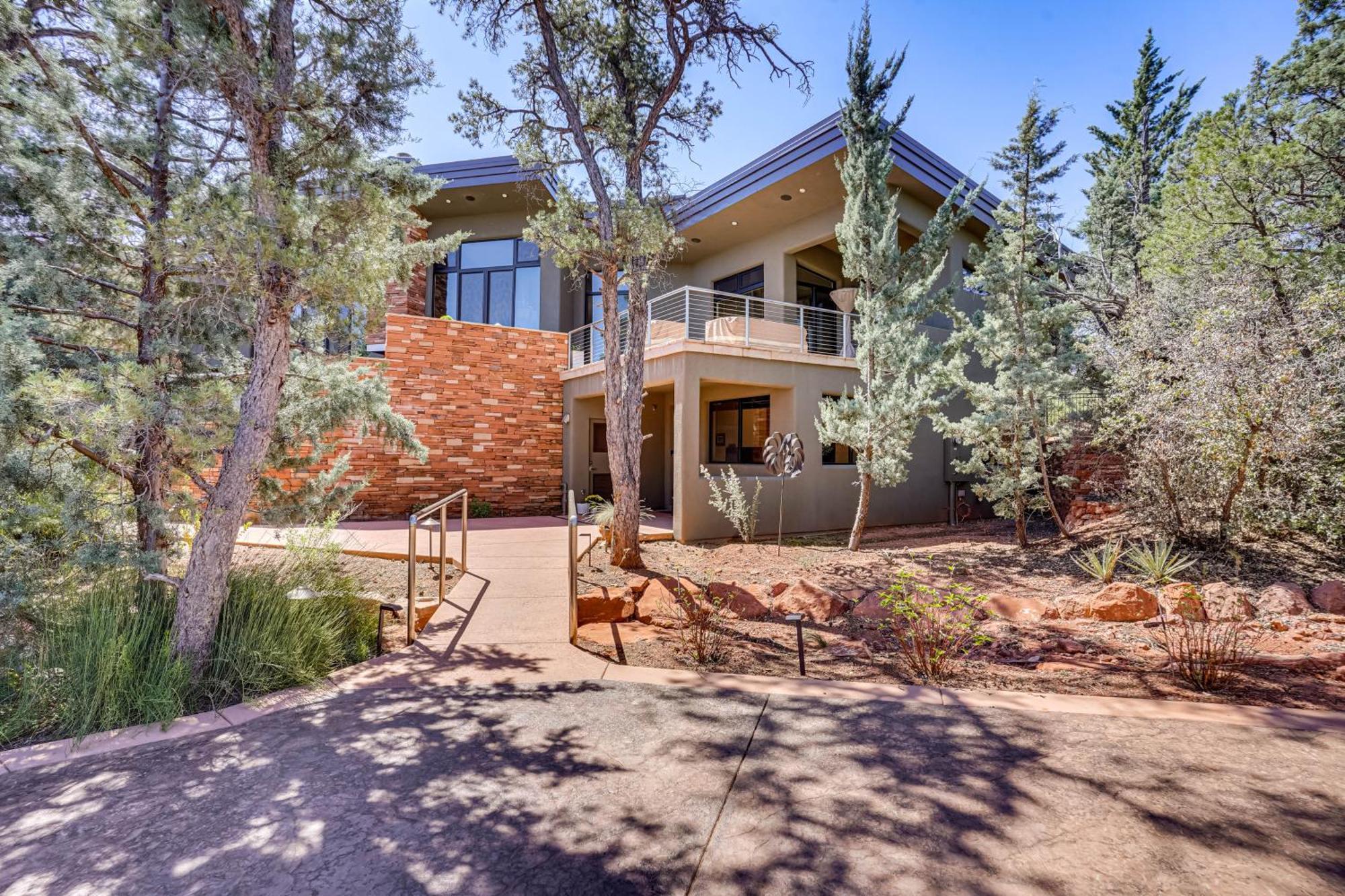 Апартаменты Sedona Couples Retreat With Patio Walk To Trails! Экстерьер фото